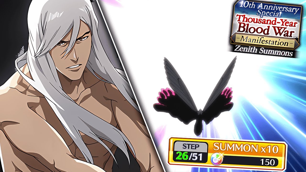 25 STEPS ON PART 2 OF THE ANNIVERSARY! THOUSAND-YEAR BLOOD WAR MANIFESTATION! Bleach Brave Souls