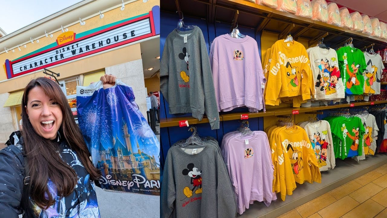 Магазин Disney Character Warehouse Outlet на улице Vineland! Презентация новых товаров!