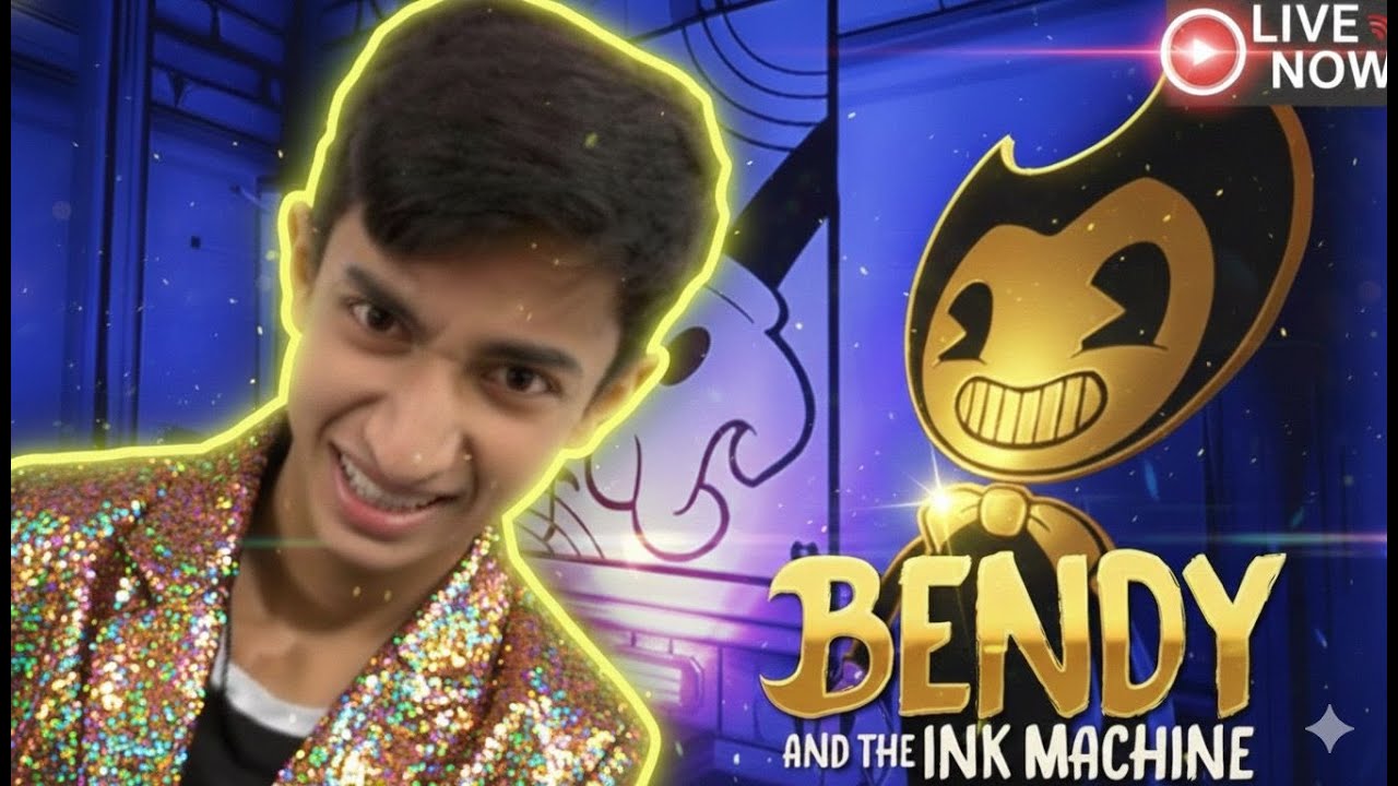 Bendy and the Ink Machine LIVE 🔴 | Iss Ne To INK Leak Kr De!!!!!👀 EP-1