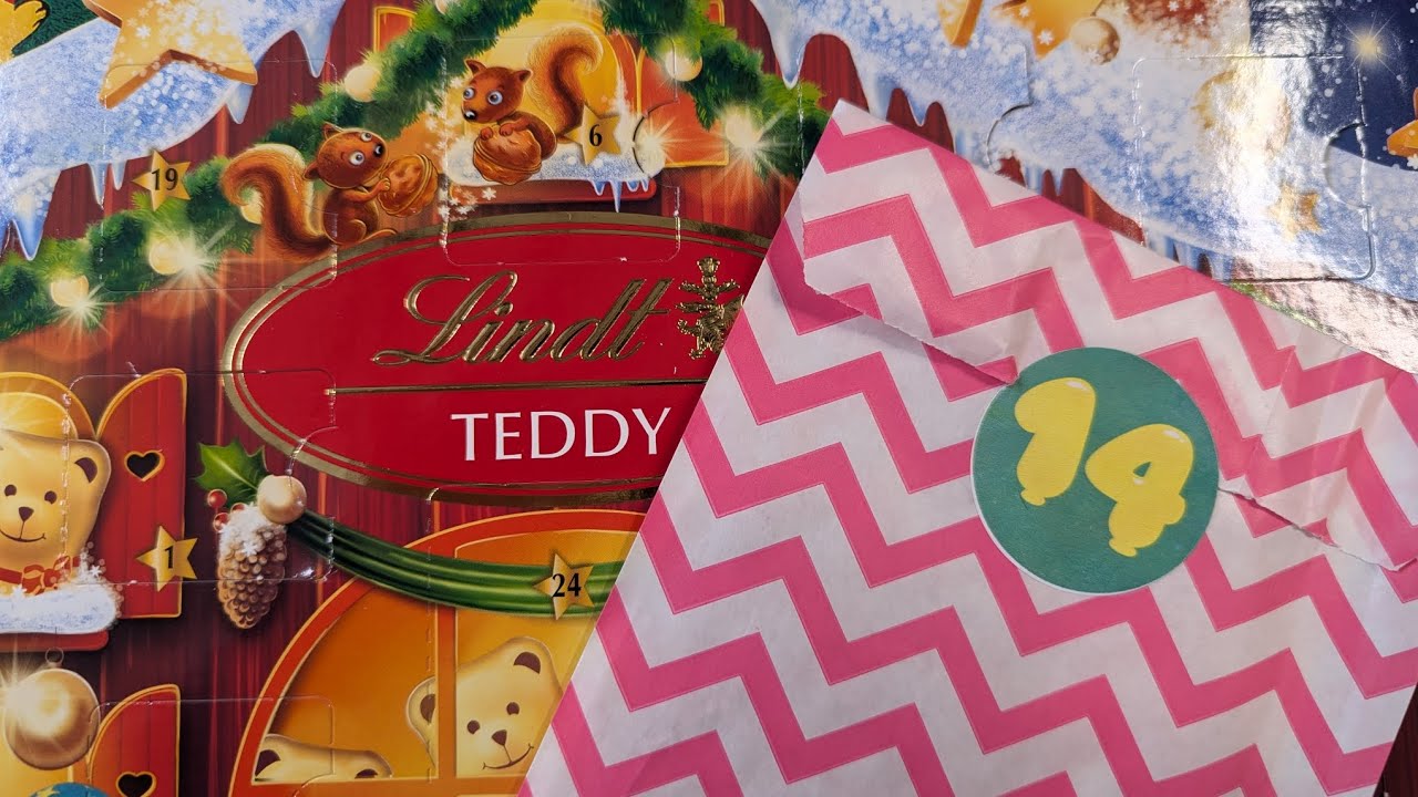 day 14 Pink and Main and Lindt Advent Calendars