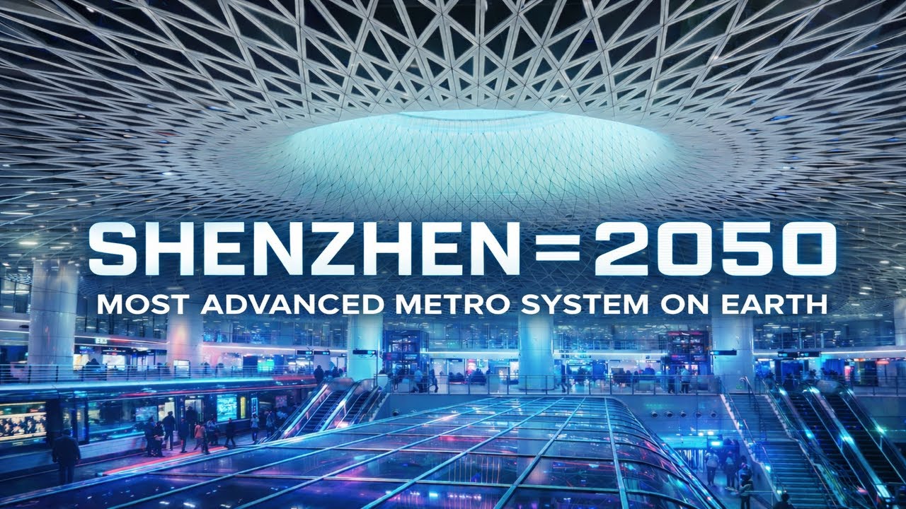 You Won’t Believe This Is a Subway: Inside Shenzhen Metro, China