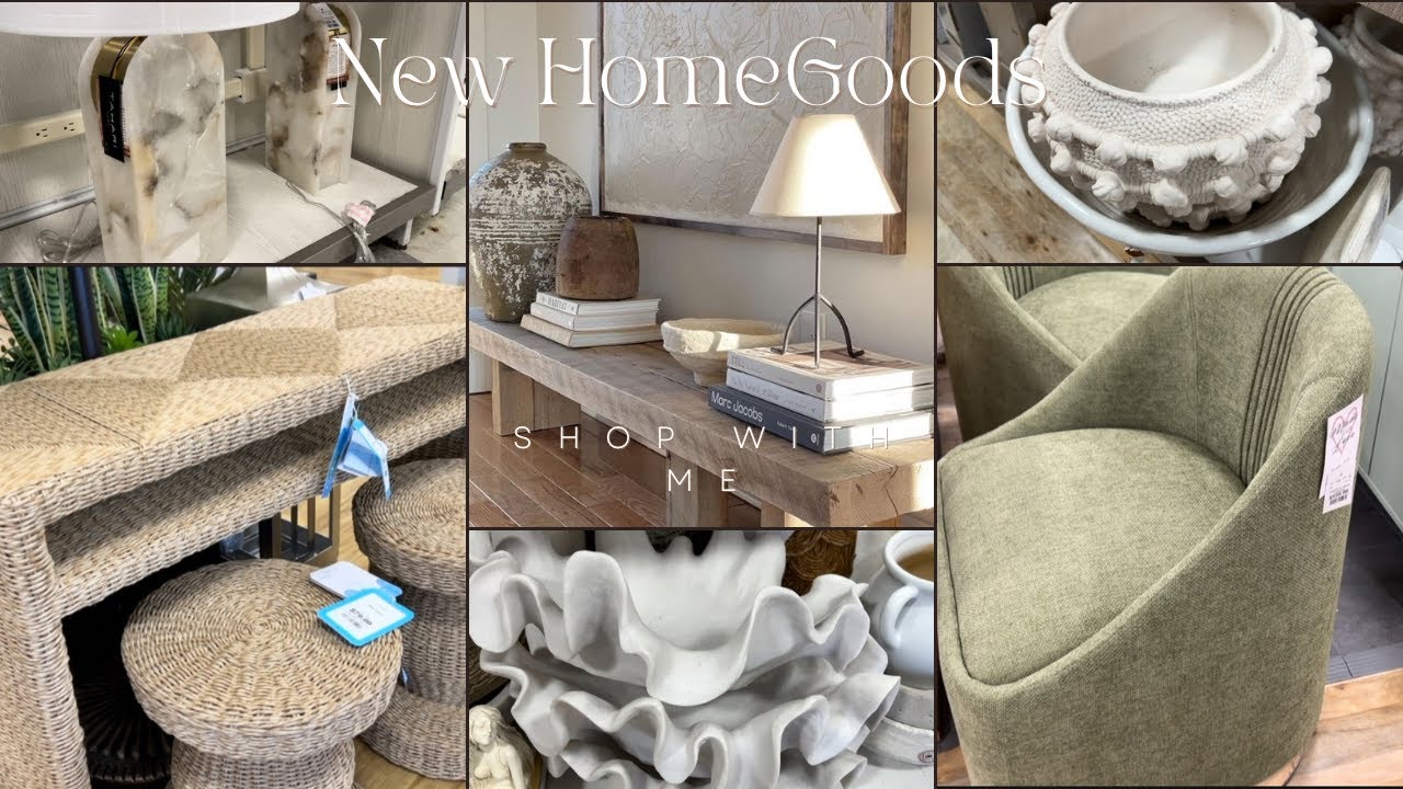HomeGoods Shop With Me || Find These At Your Local HomeGoods || Spring Decor Shopping