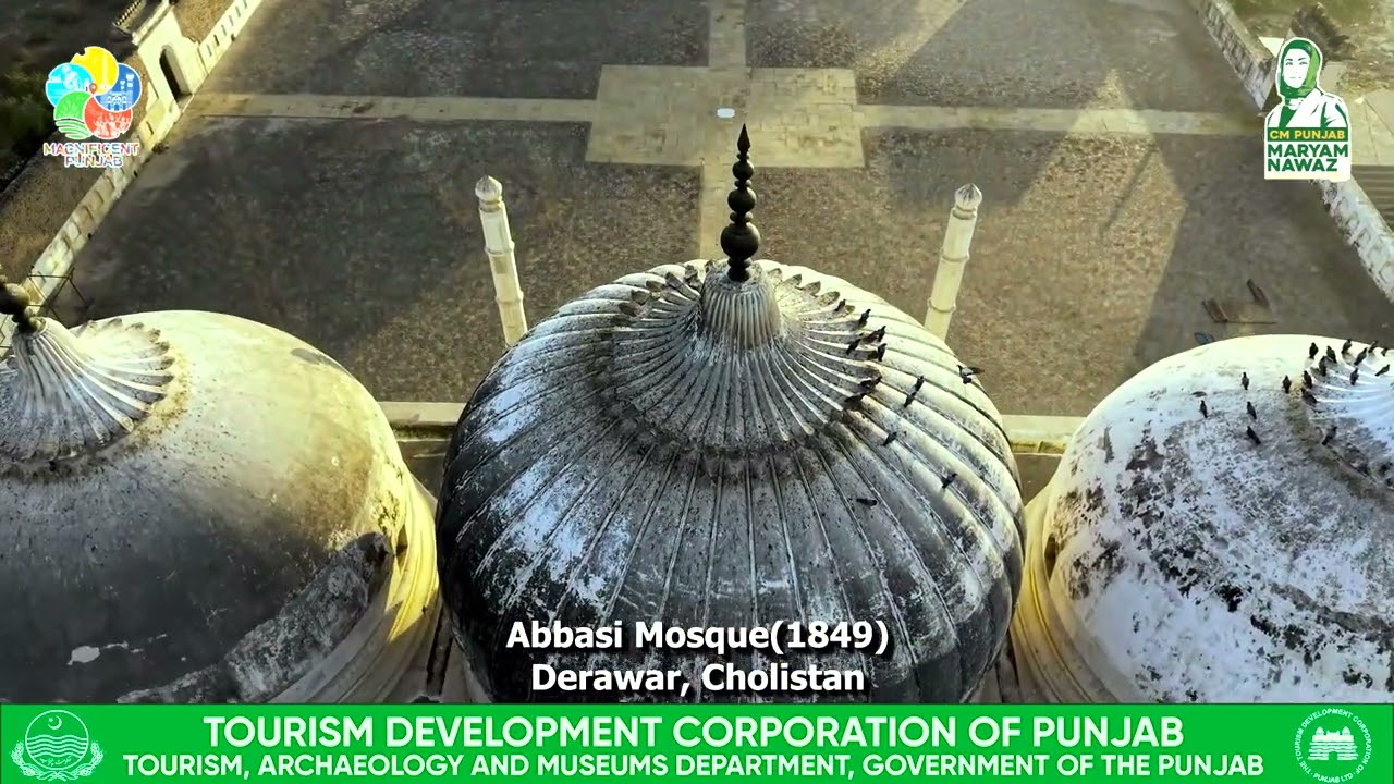 Abbasi Mosque (1849) at Derawar, Cholistan