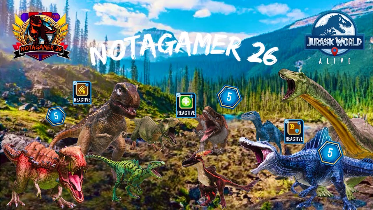 PVP battles JWA (JURASSIC WORLD ALIVE)