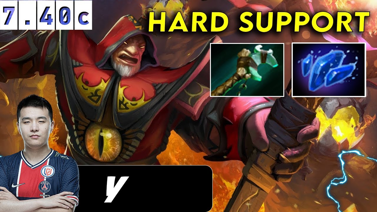 Y Warlock Hard Support - Dota 2 Patch 7.40c Pro Pub Gameplay