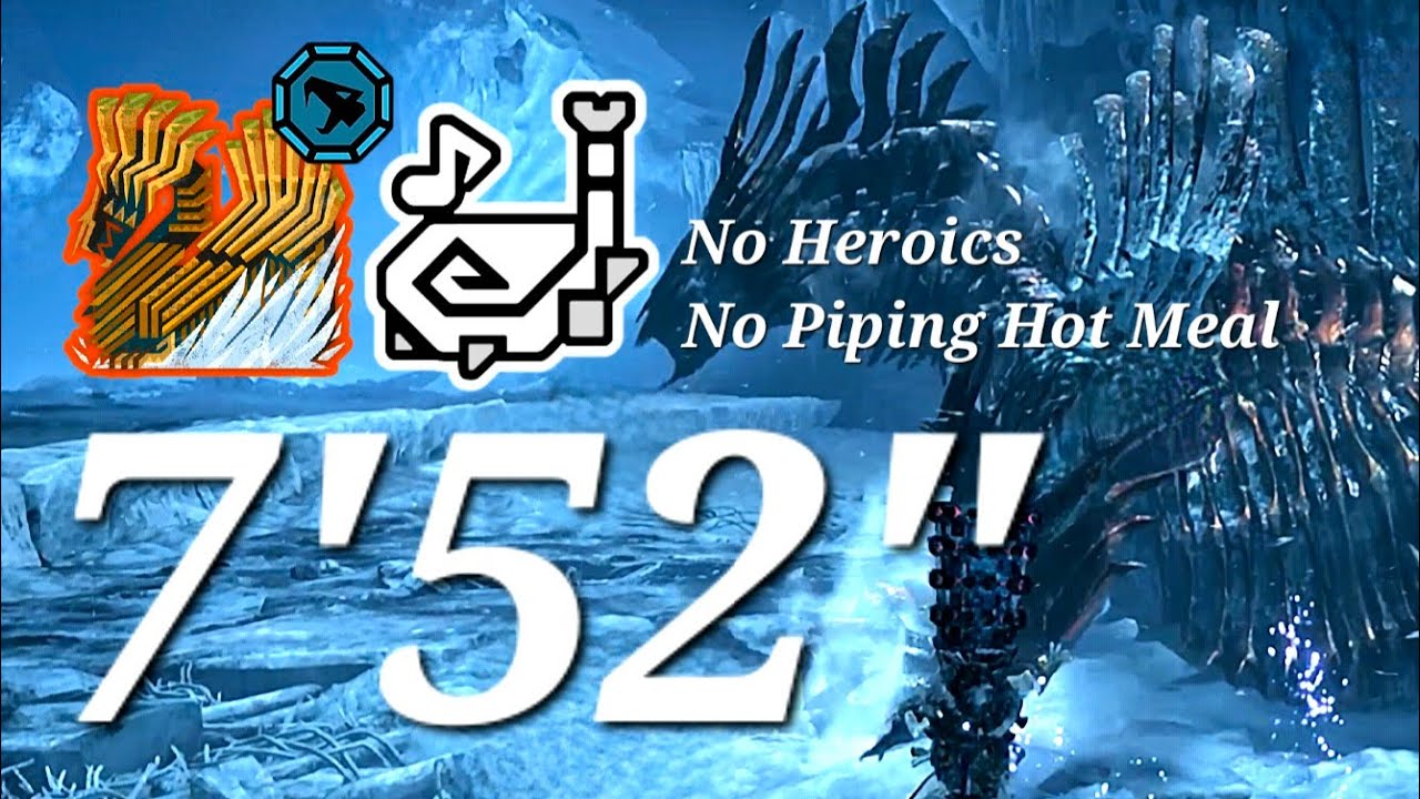 [MHWilds] AT Jin Dahaad Solo 7'52" | Hunting Horn | Free Challenge Quest | PS5