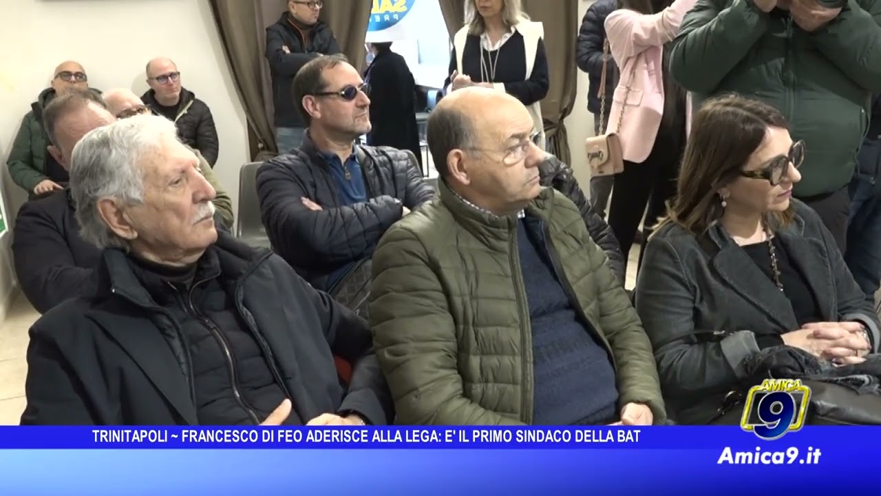 Trinitapoli - Francesco di Feo aderisce alla Lega, è il primo sindaco nella Bat