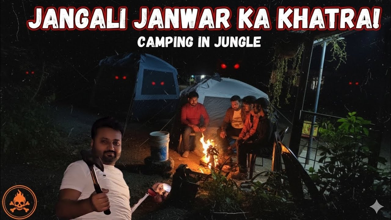A Mysterious Night in the Jungle: Camping Adventure 