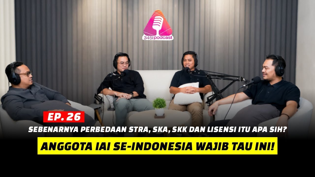 SEBENARNYA PERBEDAAN STRA, SKA, SKK DAN LISENSI ITU APA SIH? ANGGOTA IAI SE-INDONESIA WAJIB TAU INI!