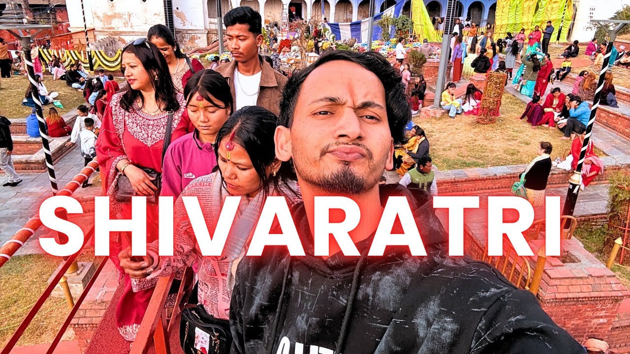 Shivratrii 😱 at #pashupatinath temple #hindutemple 