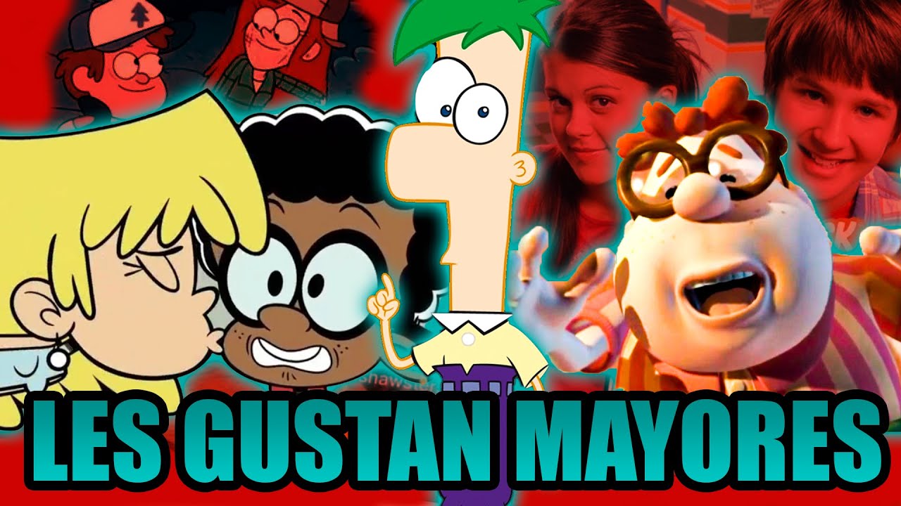 ¿Por qué existen CRUSHES con GRANDES diferencias de Edad en Series de Animación?