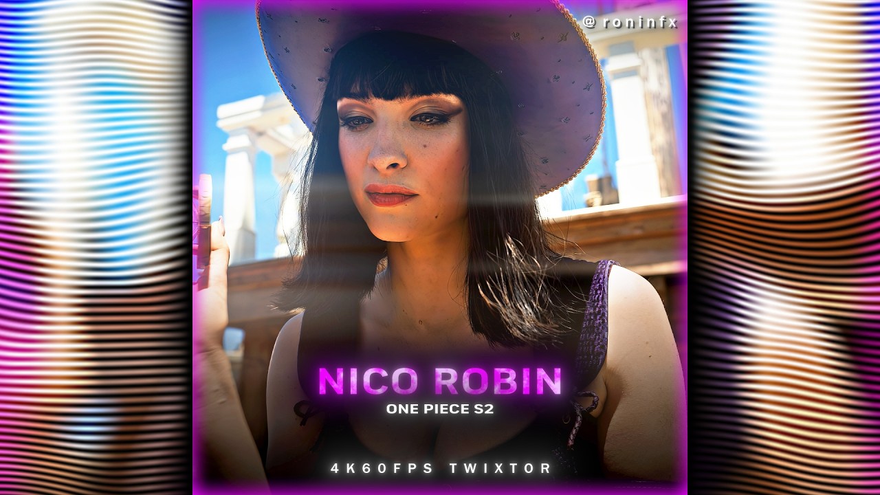 NICO ROBIN | ONE PIECE S2 | 4K60FPS TWIXTOR | FREE SCENEPACK