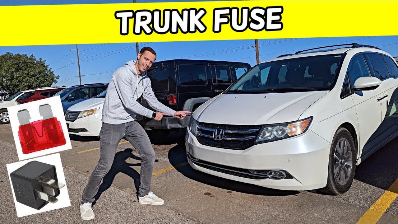 HONDA ODYSSEY TRUNK FUSE LOCATION, TRUNK NOT OPENING 2011 2012 2013 2014 2015 2016 2017