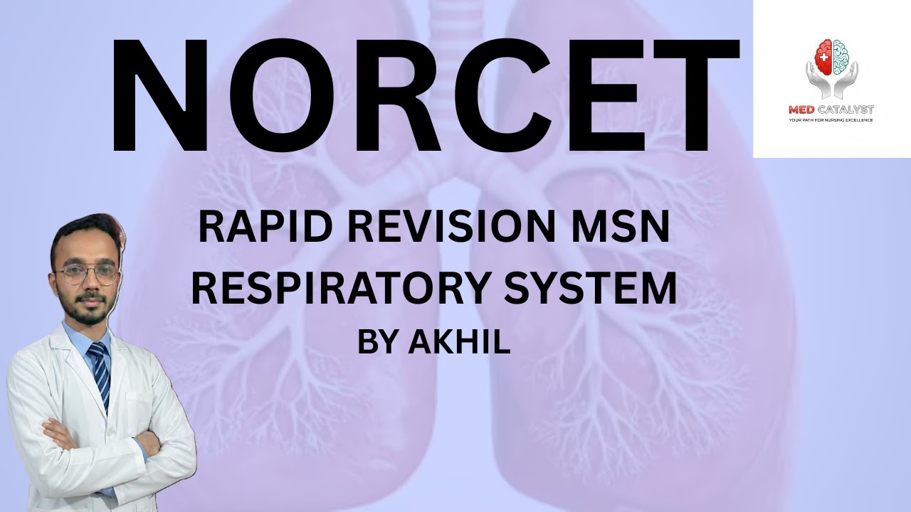 INTEGRATED RESPIRATORY SYSTEM FOR NORCET @MEDCATALYST