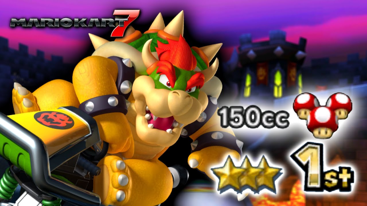 Mario Kart 7 - 150cc All Cups (3-Star Rank) [4K]