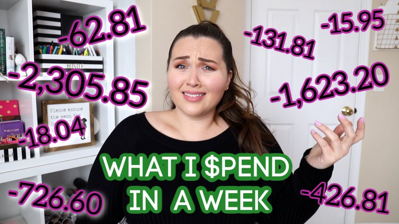 What A YouTube Mom Spends In A Week | Sarah Rae Vargas