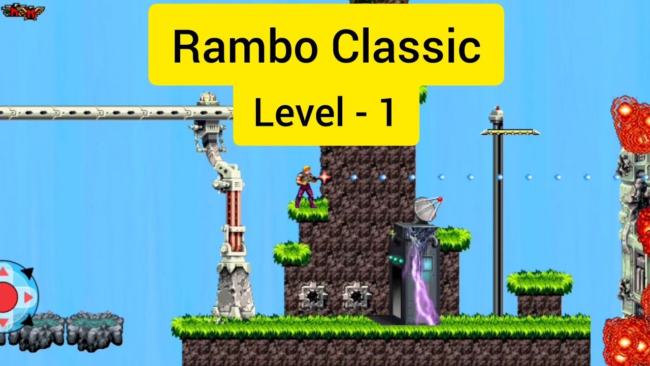 Rambo Classic Game 🎮 | Level - 1 | Action Game #ramboclassic, #games, #RRBGGames