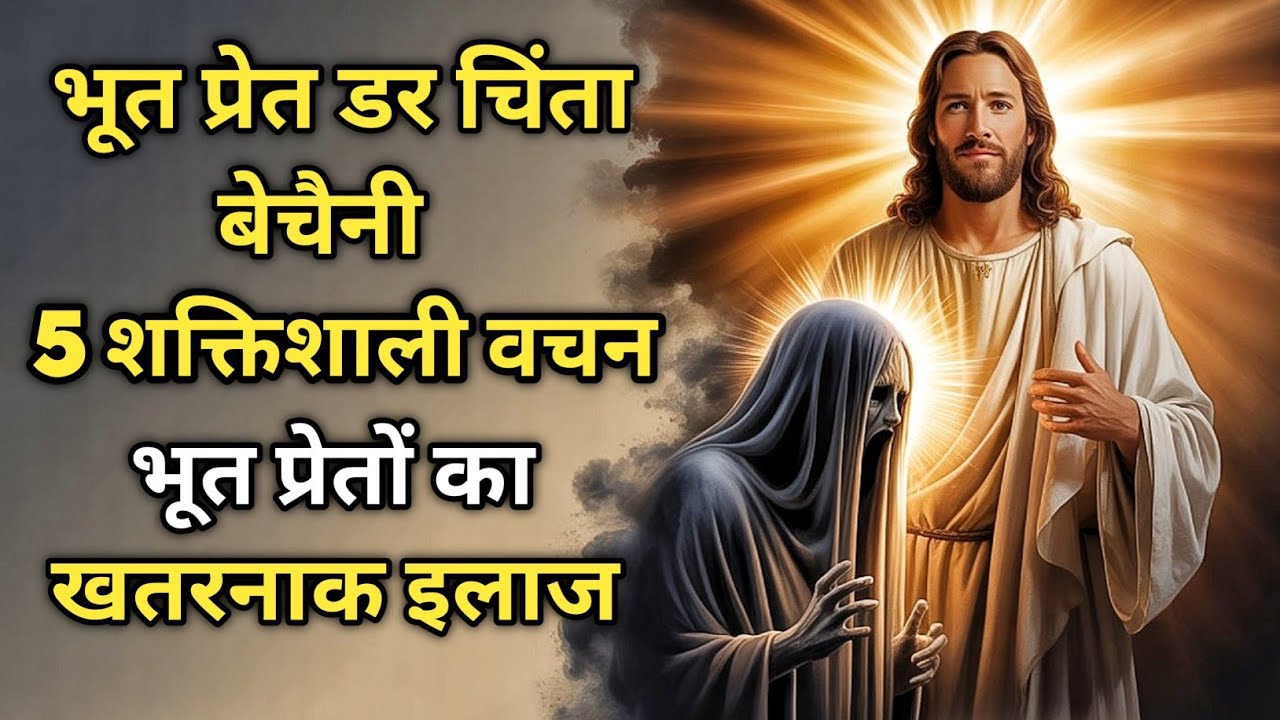भूत प्रेत से बचने के लिए 5 शक्तिशाली वचन | How to avoid ghosts | Hindi Bible Gyan | Yeshu Ki Bible