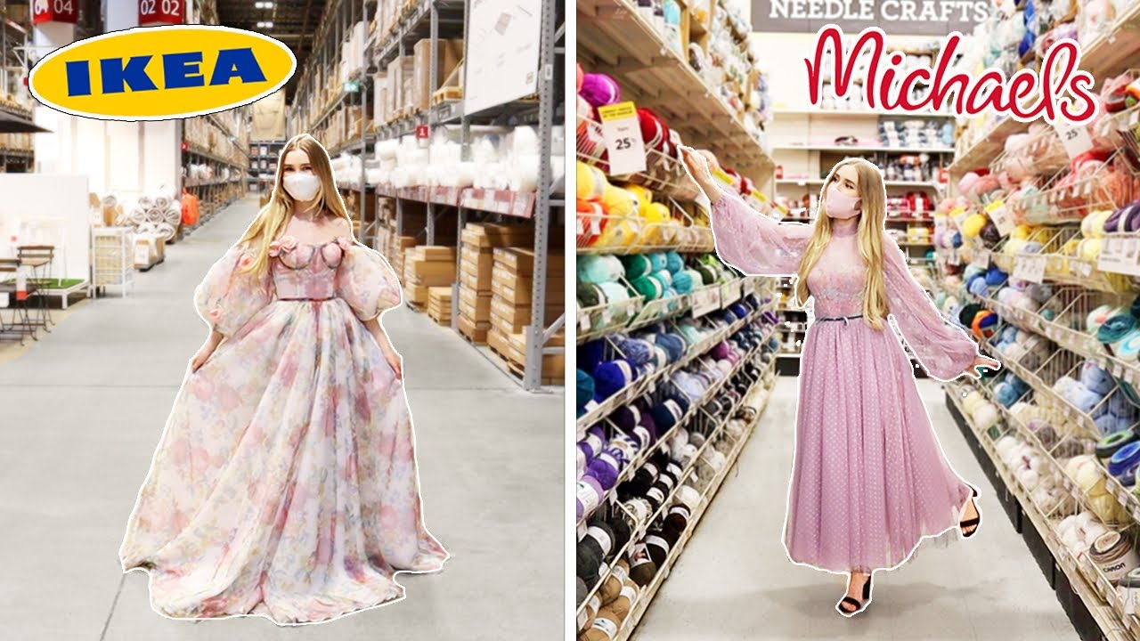 Wearing Princess Dresses In Public !! *my anxiety is rising*