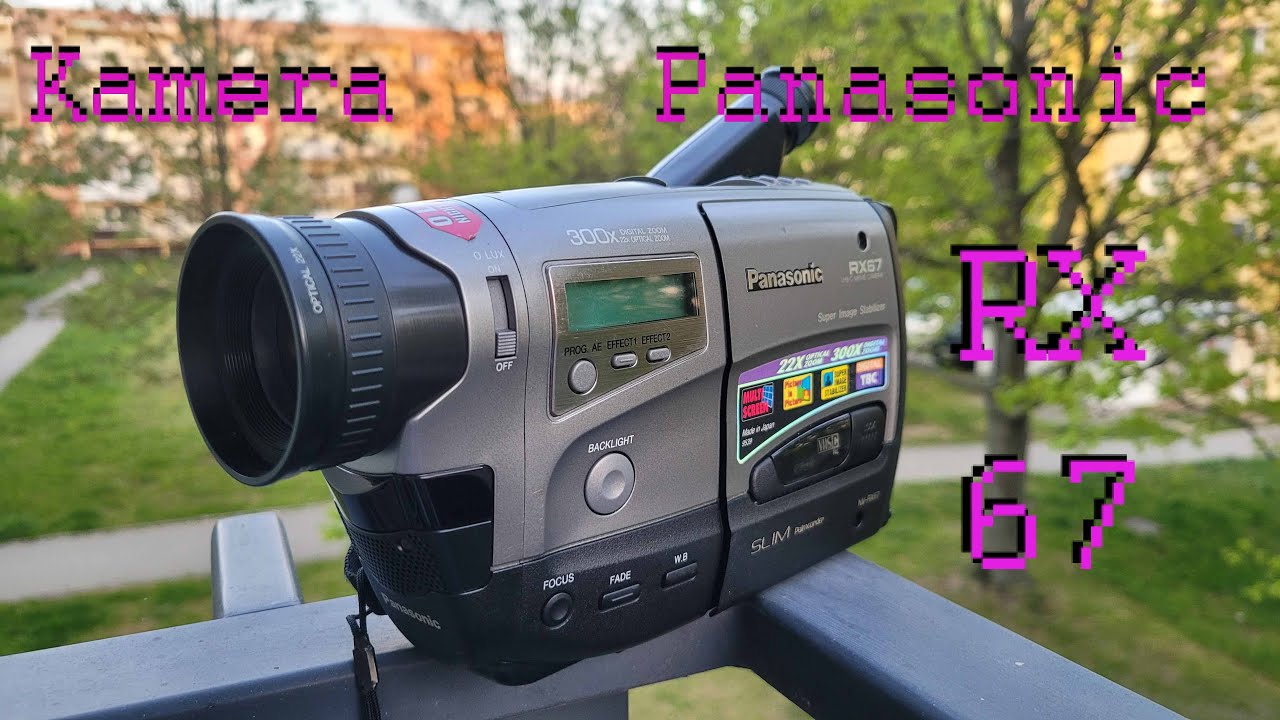 Kamera VHSC Panasonic RX67 (VHS RETRO 28)