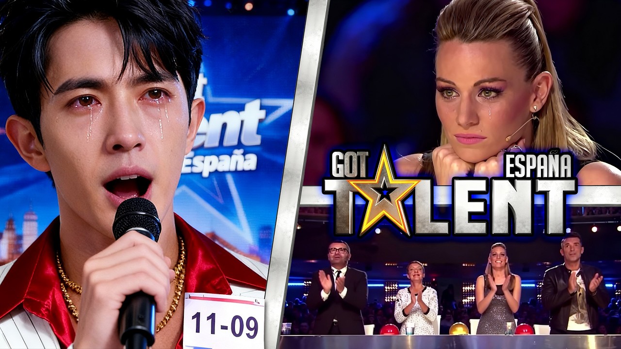 Yu Menglong Cantó “No Me Hables” — Una Audición Que Dolió | Got Talent España #yumenglong,#fyp