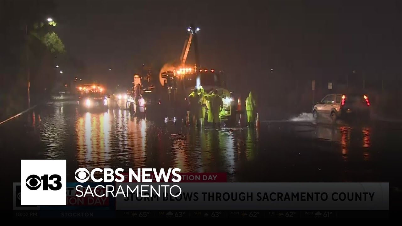 Rain, wind storm blow through Sacramento County