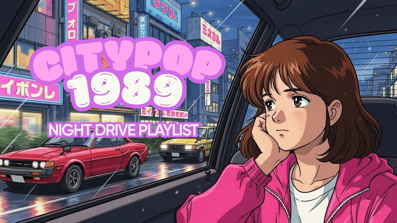 日本の80年代ポップ都市音楽🎵 チルな都市ポップ🚗✨