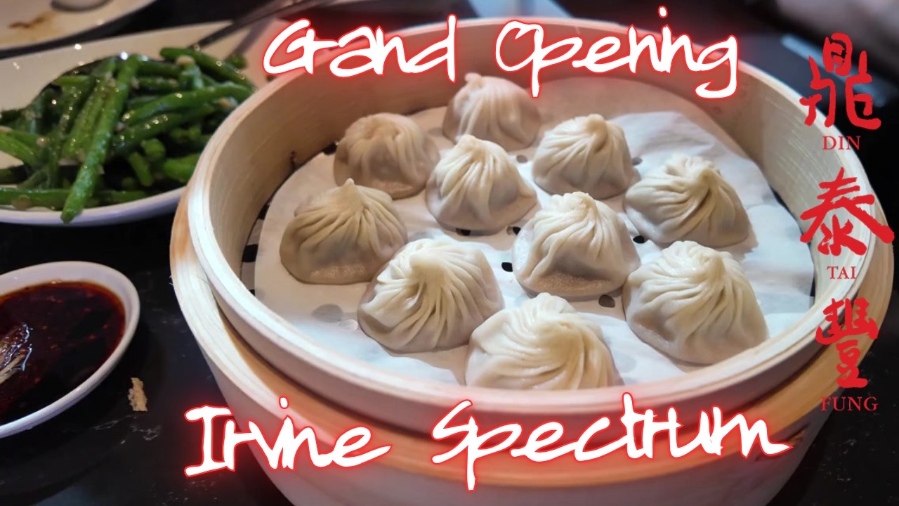 Grand Opening of Din Tai Fung at Irvine Spectrum - Same Great Experience #food #foodie #fyp #viral