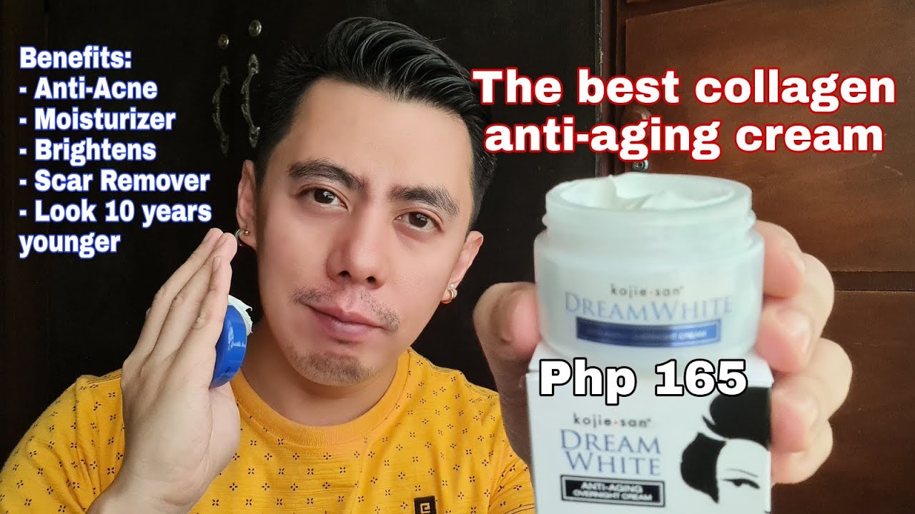 KOJIE SAN DREAM WHITE ANTI-AGING WHITENING CREAM WITH KOJIC ACID, VITAMIN E & COLLAGEN REVIEW