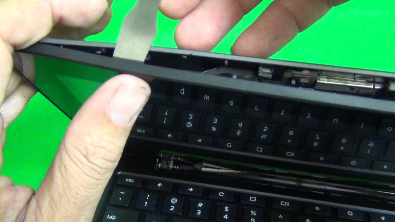 Dell Chromebook 11 Laptop Screen and Bezel Replacement Procedure