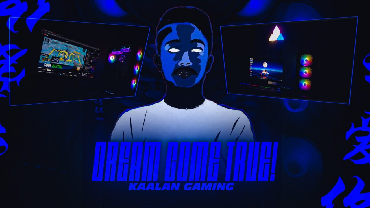 MY DREAMS WILL BECOME MY REALITY | KAALAN GAMING | #pcgaming #kaztro #bravogaming #dreambig #dream