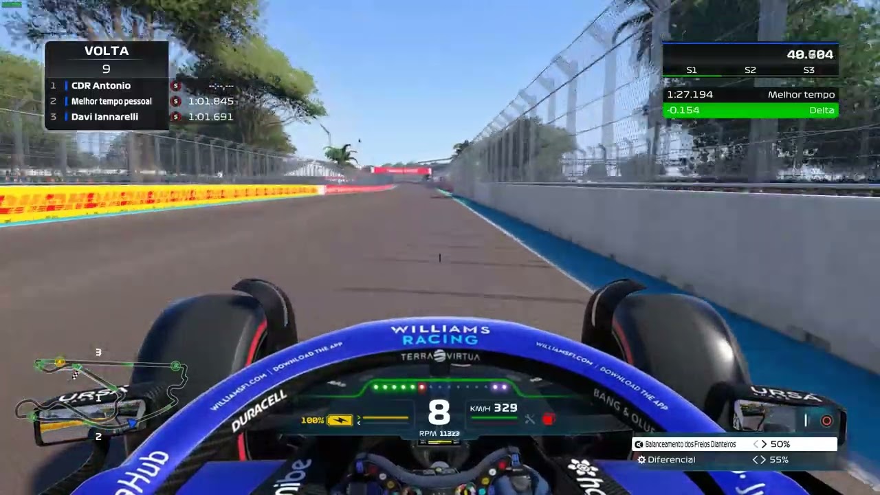 F1 22 - Hotlap USA Miami - 1.26.951 + SETUP