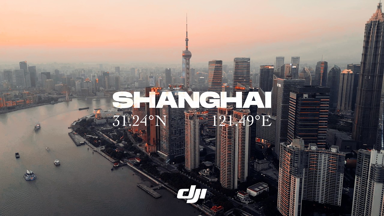 Lights of SHANGHAI | Relaxing Drone Video