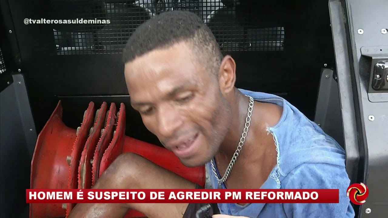 Homem &eacute; preso por agredir PM reformado