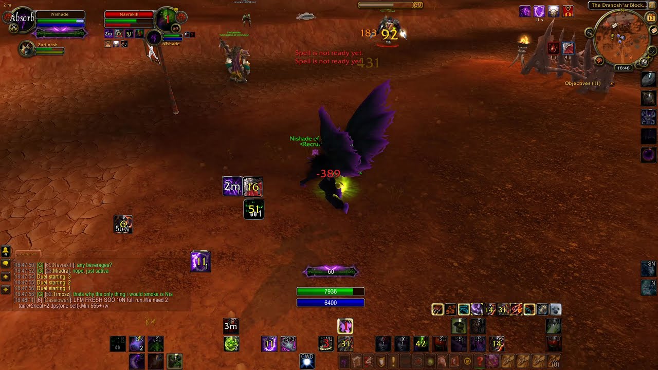 Destruction/Demonology Warlock 60s 1v1 duels - WoW Mists of Pandaria PvP
