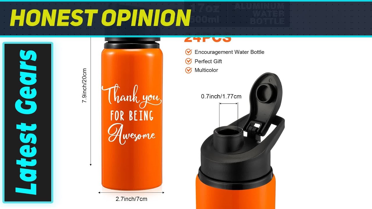 Bokon 24 Pack Water Bottles: Amazing Bulk Hydration for Any Adventure!