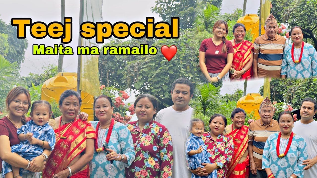 TEEJ MANAUNU MAITA SUPRISE MA GAKO ❤️
