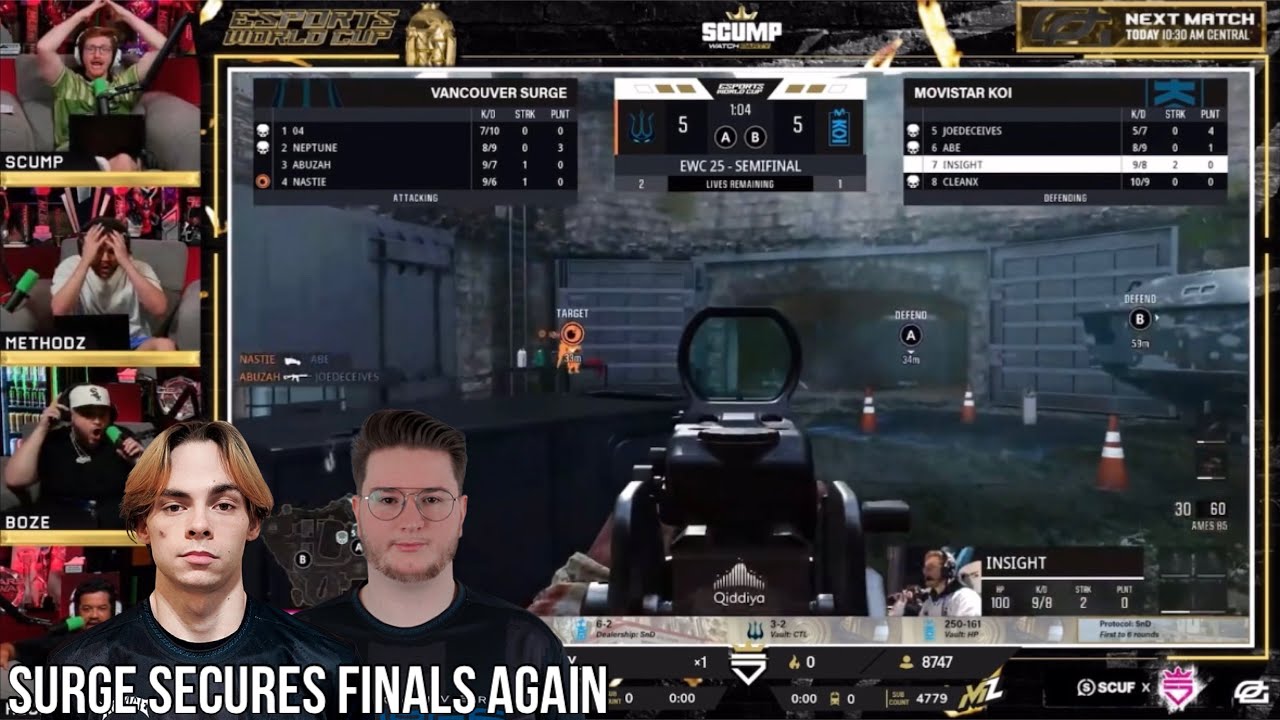Surge Secures Spot In Finals vs Optic After Beating Ultra’s In Game 5 Round 11