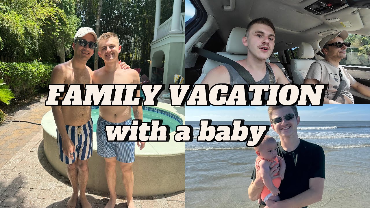Beach Days With Our 4-Month-Old Baby | Hilton Head Vacation Vlog Part 2