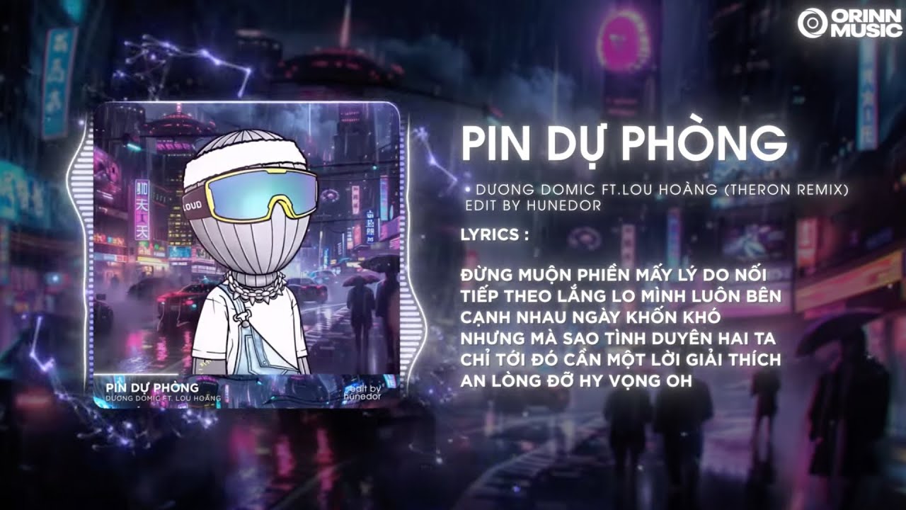 Pin Dự Ph&ograve;ng (Theron Remix) - Dương Domic Ft. Lou Ho&agrave;ng | Kh&ocirc;ng Y&ecirc;u Xin Đừng Tạo Th&ecirc;m Th&oacute;i Quen