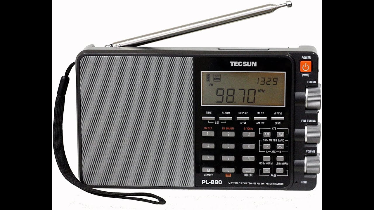 Let's try a Tecsun PL-880 morning Shortwave scan.