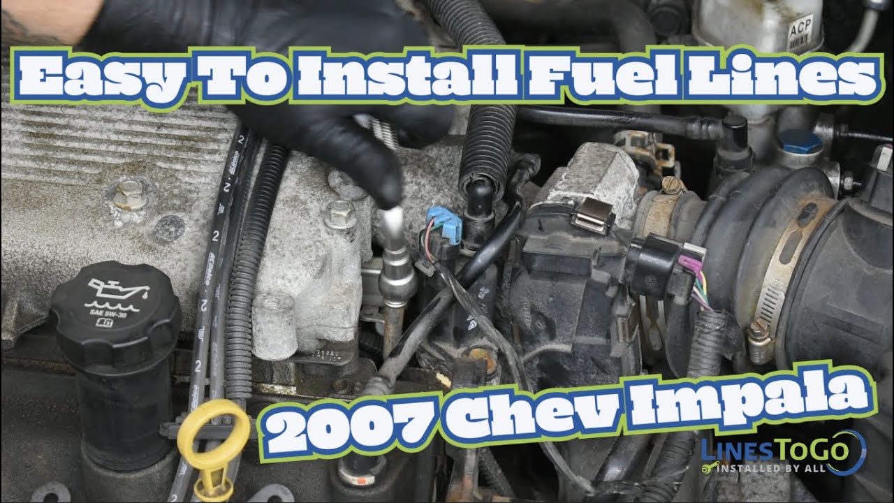 Как установить топливные магистрали Chevrolet Impala 2007-2011 годов