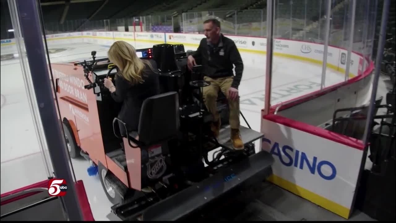 Behind the Ice - Grand Casino Arena