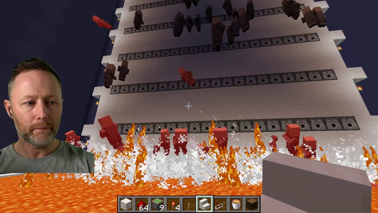 Убить 1000 жителей деревни Minecraft за один заход