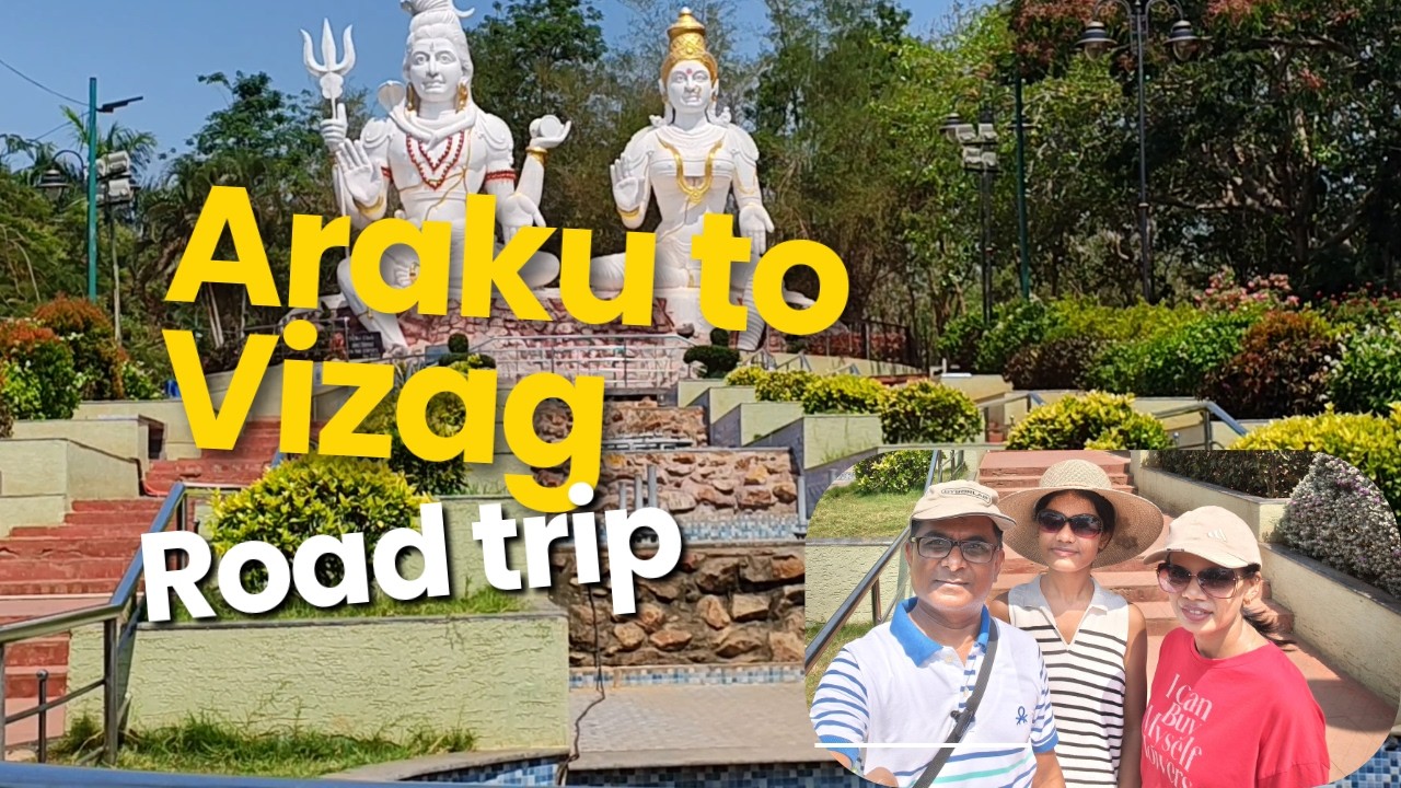 Araku to Vizag in a Day | Scenic Drive & Kailasagiri | Vizag Travel Vlog