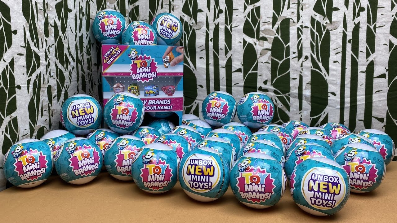 50 Mini Brands, Toy Edition Series 1 Mystery Balls (Part 1)