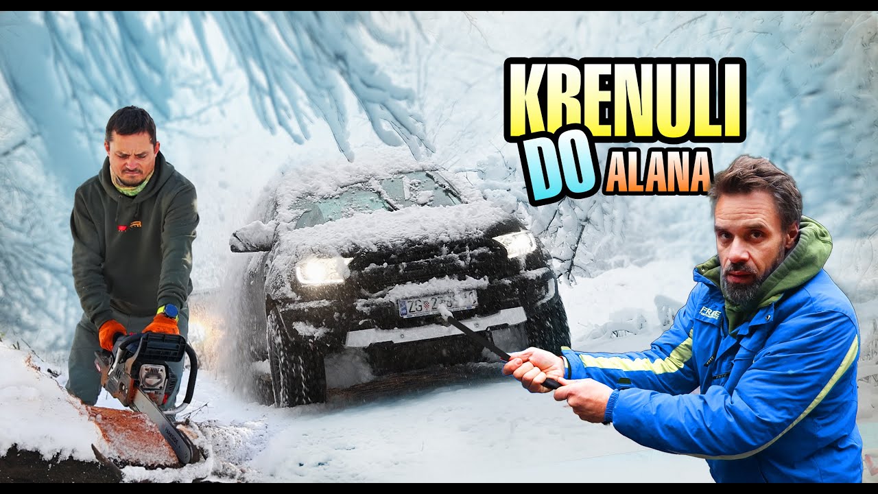 Velebit - Overland - od plivanja do klizanja prema Alanu!