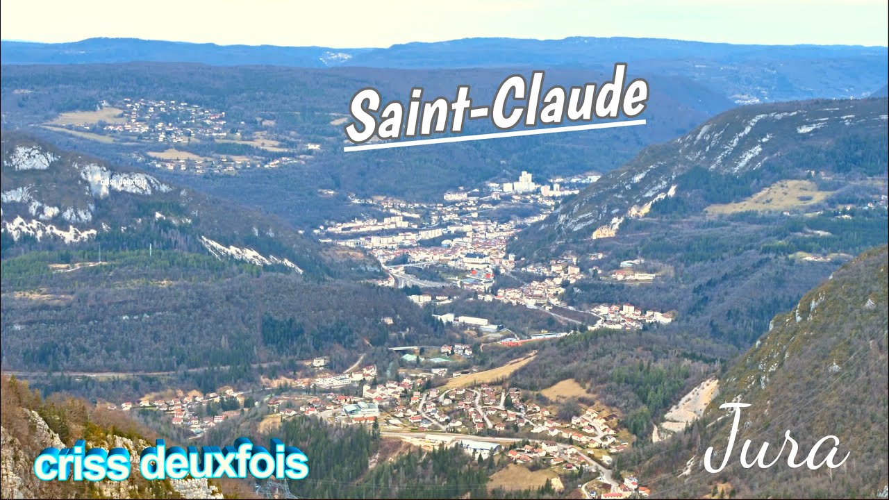 Saint-Claude ; Belvédère de La Roche Blanche ; Site Naturel ; Montagnes du Jura ; Altitude ; France