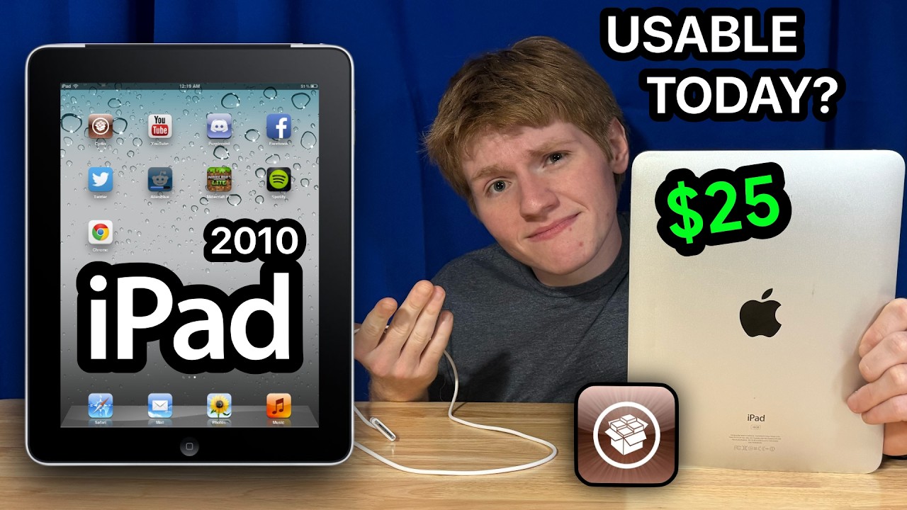 Можно ли пользоваться iPad 1-го поколения в 2026 году? (Джейлбрейк)