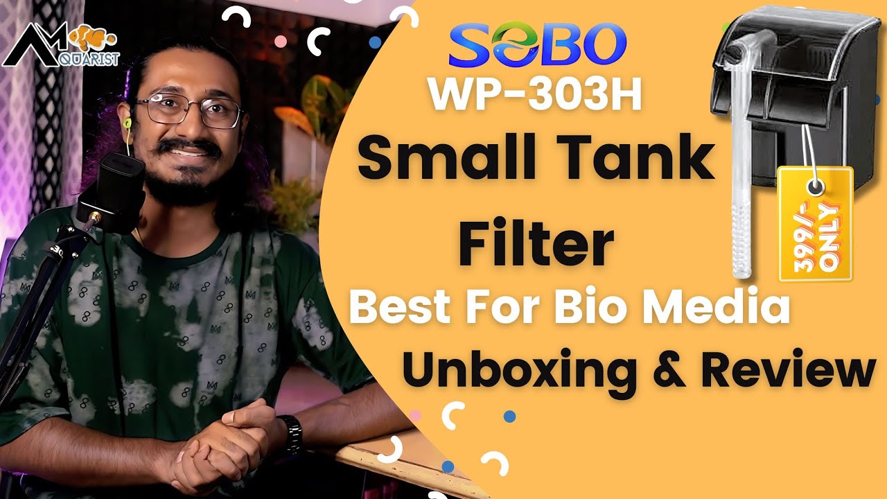 Aquarium Filter For Small/Nano Tank | Sobo WP-303H | Hindi/URDU | AM AQUARIST